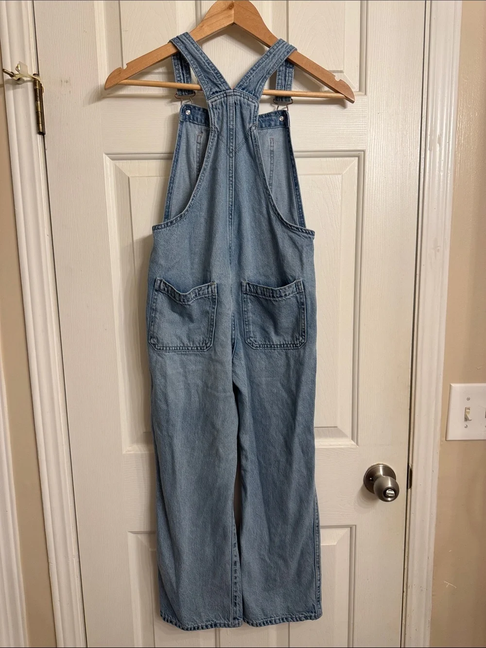 GAP Light Blue Denim Overalls